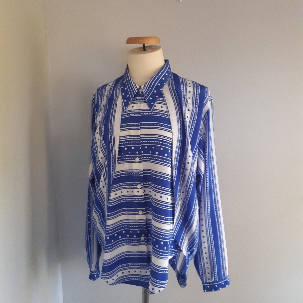 Vintage Simon Chang button down shirt Size 12